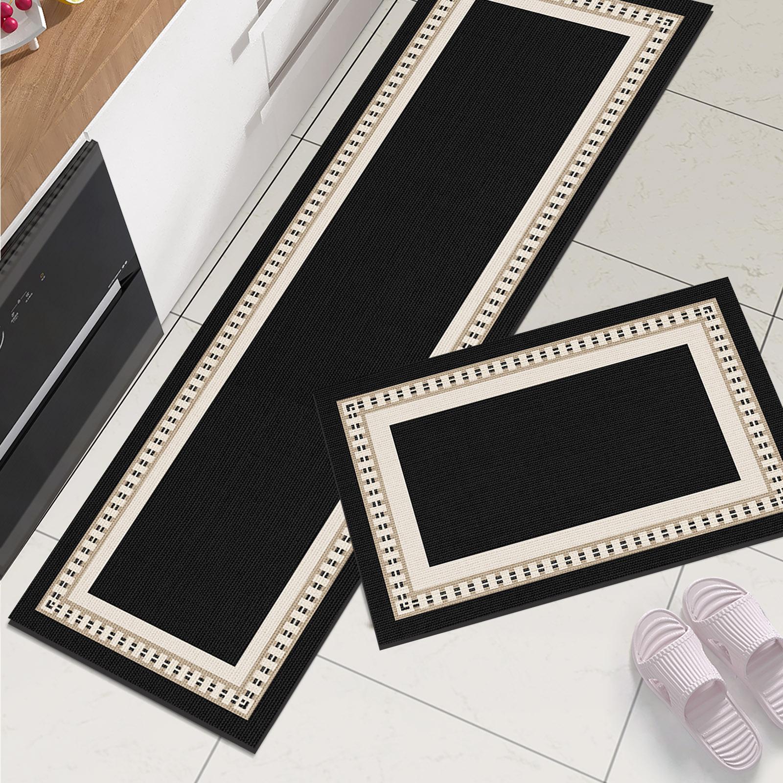 

Long Area Retro Diatomite Kitche Floor Mat Waterproof Kitchen Rug For Living Room Hallway Bathroom Mats Doormat Washable 40cmx60cm