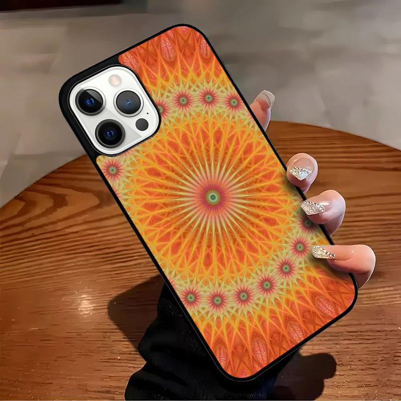 Mandala Pattern Phone Case For iPhone 17 Air 16 15 14 13 12 11 Pro Max Max Plus Bumper Case Cover