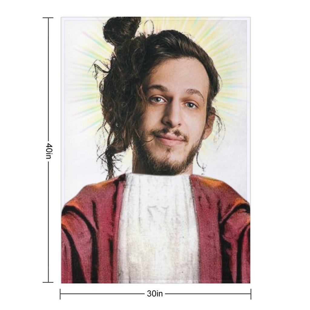 Subtronics Jesus Throw Blanket anime Softest sofa bed halloween Blankets