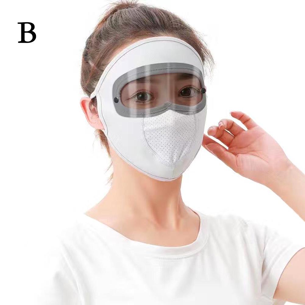 

1 шт. солнцезащитная маска для езды на велосипеде на открытом воздухе солнцезащитные шапки кепки защита от ультрафиолета повязка на лицо солнцезащитная вуаль с полями лето белый