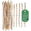 Clôture De Jardin - CREATIVE HOME - Bois De Noisetier - Hauteur 90 Cm - Longueur 5 M - Espacement 3-5 Cm