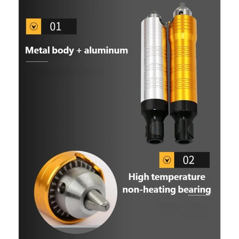 Universele Flexibele Schachten Opzetstuk Voor Elektrische Boormachines En Slijpmachines Ondersteunt 0,3 mm Tot 6,5 mm Accessoires