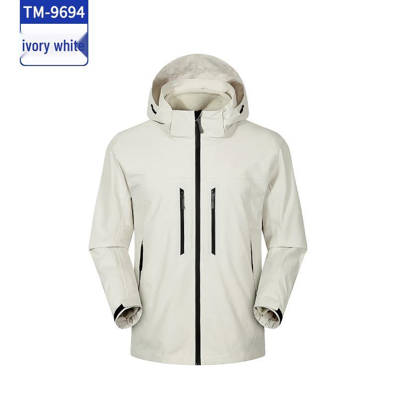 Zestaw roboczych kurtek wiatroszczelnych z podszewką polarową - Unisex