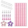 Nail Holder for Display Painting Nails Magnetic Practice Nail Stand Fake Nail Holder for Press On Nails Adhesive Putty