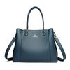 Multi-pocket 3 Layer Design Women Handbag Luxury Designer Shoulder Crossbody Bags High Quality PU Leather Ladies Casual Tote Bag