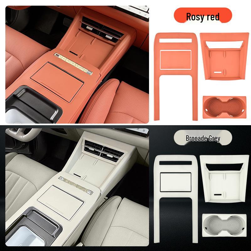 BYD Tang L Silikon Schalthebel & Konsolenmatte mit kabellosem Ladegerät
