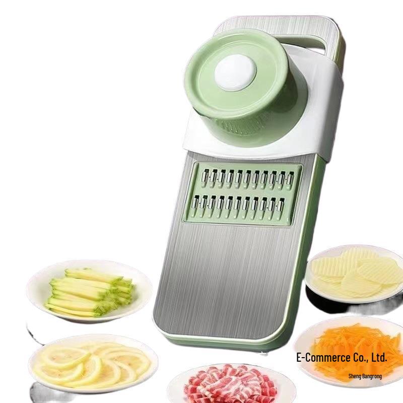 304 Stainless Steel Multifunctional Kitchen Grater & Vegetable Slicer