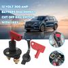 Car Accessories For Truck Boat Marine ATV Power Isolator Car Battery Disconnect Switch Cut Off Kill Switch 2 Removable Keys