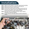 Auto Für Mazda Protege Pajero Familia Prima 1.8L Kraftstoffeinspritzdüse Adapter INP-780 FP35-13-250