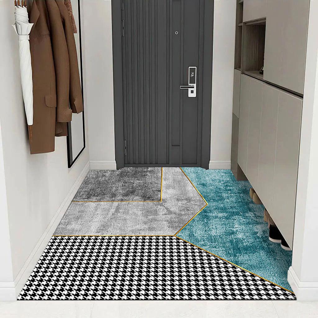 Verdickte Bodenmatte Badezimmerbodenmatte Badezimmerbodenmatte Eingangstürmatte Schlafzimmerteppichmatte