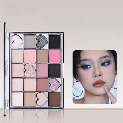 Twenty-color Eye Shadow Palette, High-end Pearlescent Matte Hot Girls Can Match Eye Shadow and Makeup As They Wish