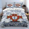 Blue Floral Tiles Pattern. Bedding Sets Duvet Cover Sets Duvet Covers Pillowcases(1 * Duvet Cover 2 * Pillowcases, Without Duvet Insert)