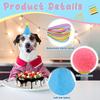 6pcs Animal Party Hats Cone-Shaped Birthday Hats Cats Dogs and Other Small Animals Durable Sewn Edge Polyester and Acrylic Blend