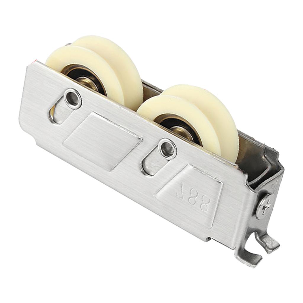 Upgrades Window Rollers Sliding Window Pulleys Steel/Nylon Window Glider Rollers Simple Installation for Sliding Doors