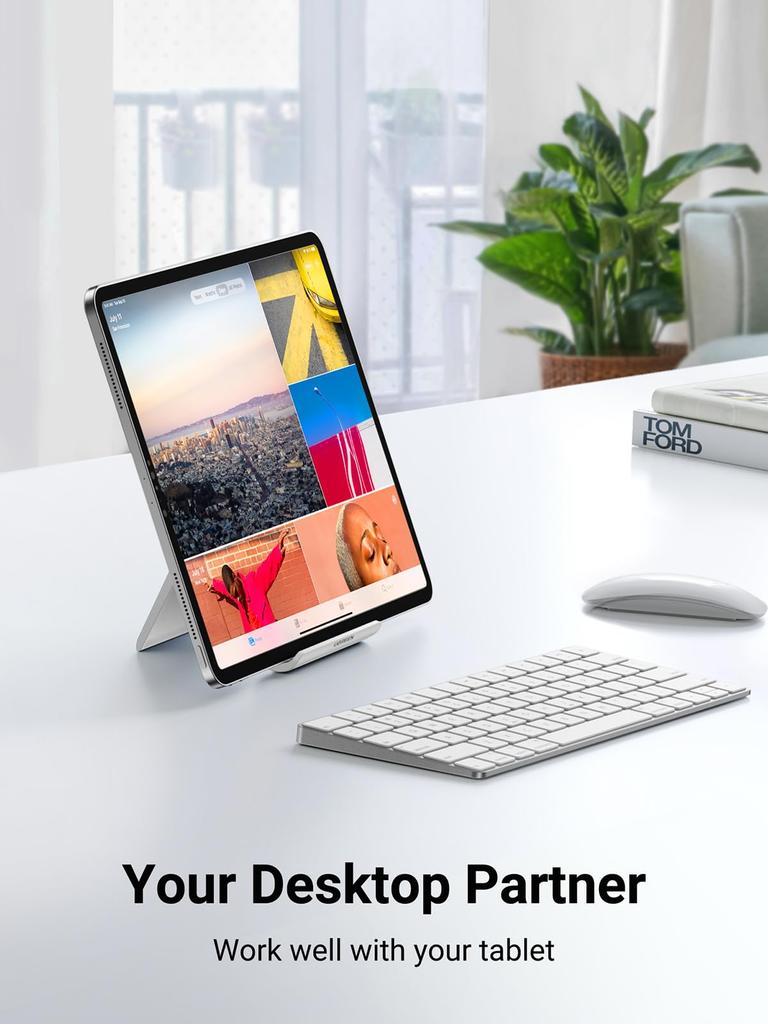 UGREEN Tableta iPad Compatibilă cu Tablete și Telefon Reglabil Stabil Material ABS cu Compatibil cu Inch Inclusiv Galaxy Note Fire Suport, Suport,