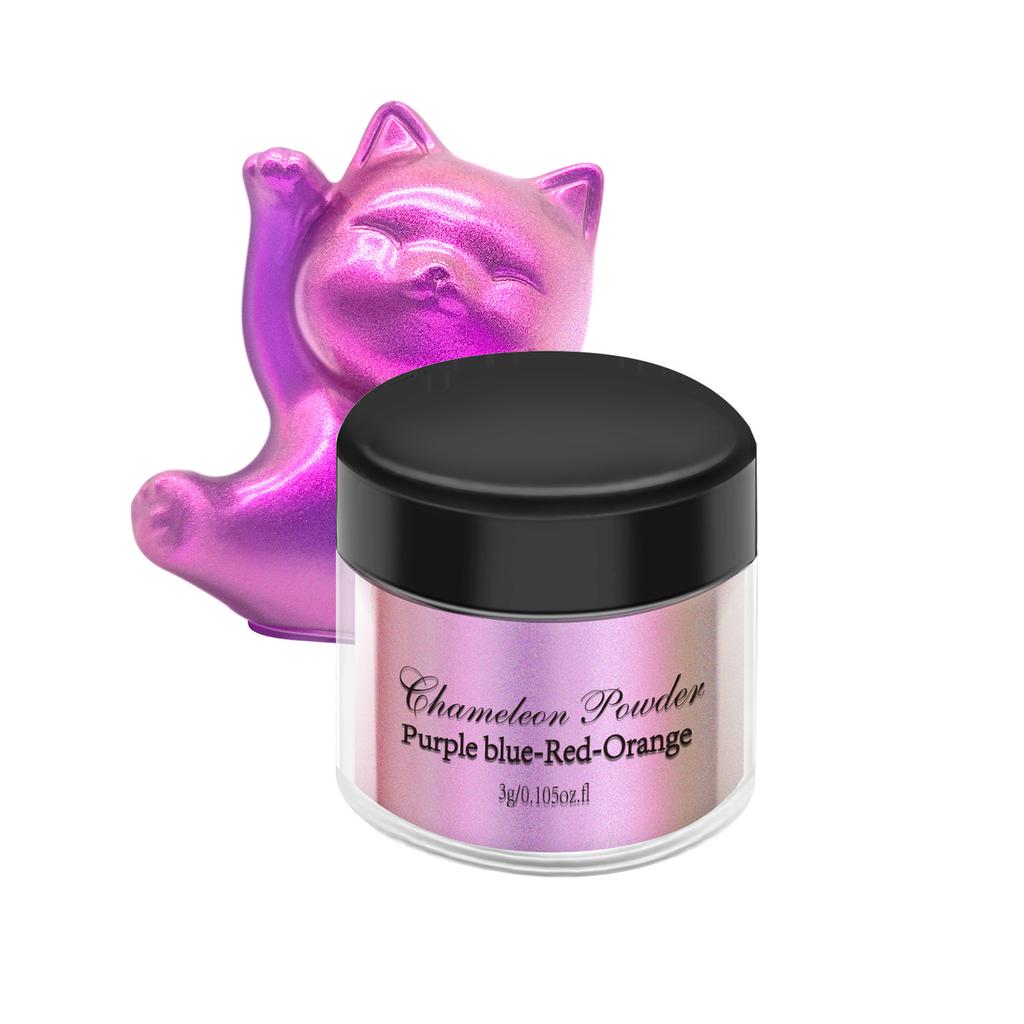 20Colors 3g Chameleon Mica Powder Color Shift Pigment Powder for Epoxy Resin Painting Soap Making Bath Bombs Candle Making Slime