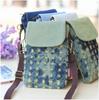 Denim Ripped Crossbody Small Bag - Cloth Art Large Screen Mobile Phone Bag