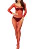 Sexy Crotchless Fishnet Bodystockings For Women Sexy Open Crotch Catsuit Bodysuit Mesh Tights Erotic Lingerie Sleepwear Jumpsui