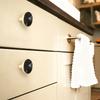 Zinc Alloy Cabinet Door Handle Gold Light Luxury High-end Kitchen & Wardrobe Drawer Handle Bedside Table Single Hole Handle