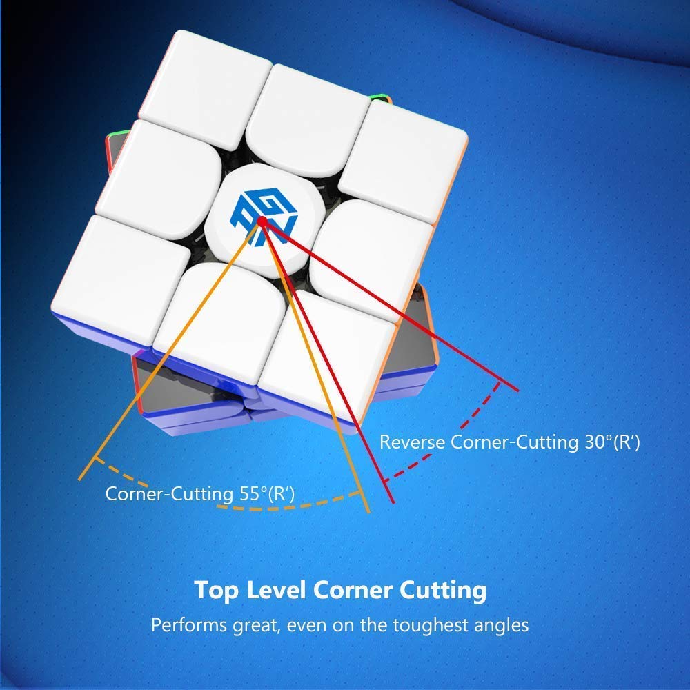 GAN 356 RS 3X3 Magic Speed Cube Stickerless Professional Fidget Toys GAN 356RS Cubo Magico Puzzle