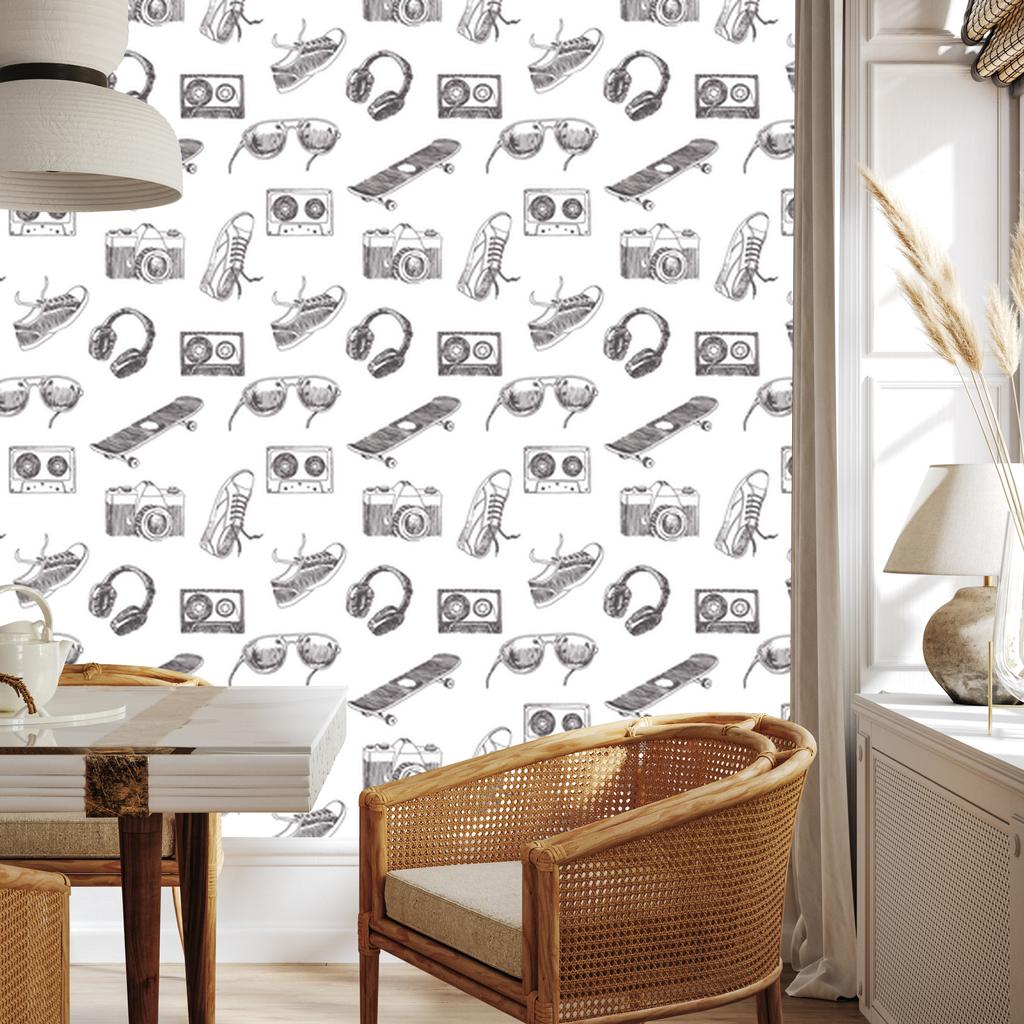 Youth wallpaper for living room and bedroom 50x1000