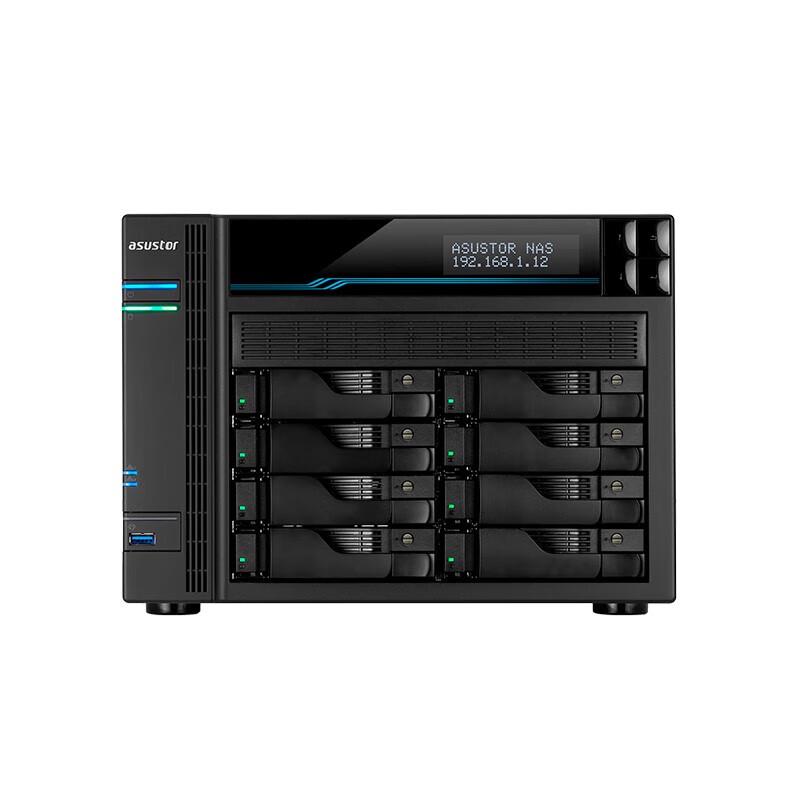 ASUSTOR AS6508T 8-Bay 10GbE NAS with 176TB (8x 22TB Drives)