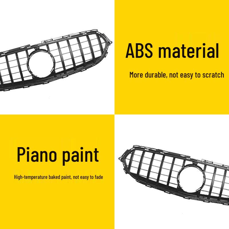 Compatible GT Black Grille Replacement for 2021-2023 Mercedes-Benz E-Class W213
