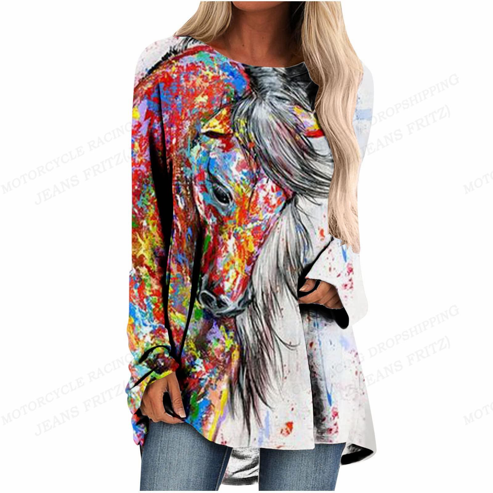 Футболка с 3d принтом волка — фото 3