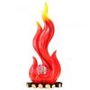 Red Torch Flame Lamp Decor Living Room Entryway Housewarming Opening Gift