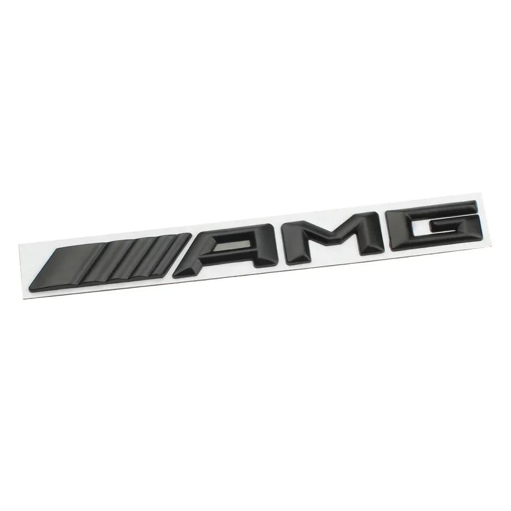 

C200 E200 For Mercedes Benz 3D Alloy Logo AMG Emblem Letters Car Trunk Badge For Mercedes Benz W204 W205 W176 W177 W212 W213 AMG чёрный