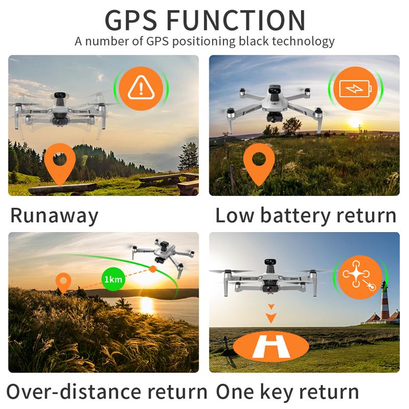 2024 New KF102MAX GPS Drone 4K Professional HD Camera 2-Axis Gimbal Anti-Shake 5G WiFi FPV Brushless Foldable RC Quadcopter Toy Gift 1200m