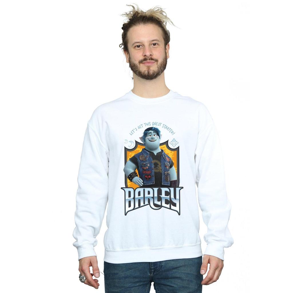 Disney Mens Onward Barley Pose Sweatshirt