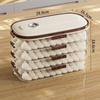 Transparent Stackable Refrigerator Storage Multi-layer Refrigerator Automatic Rolling Egg Tray Automatic Egg Storage Box