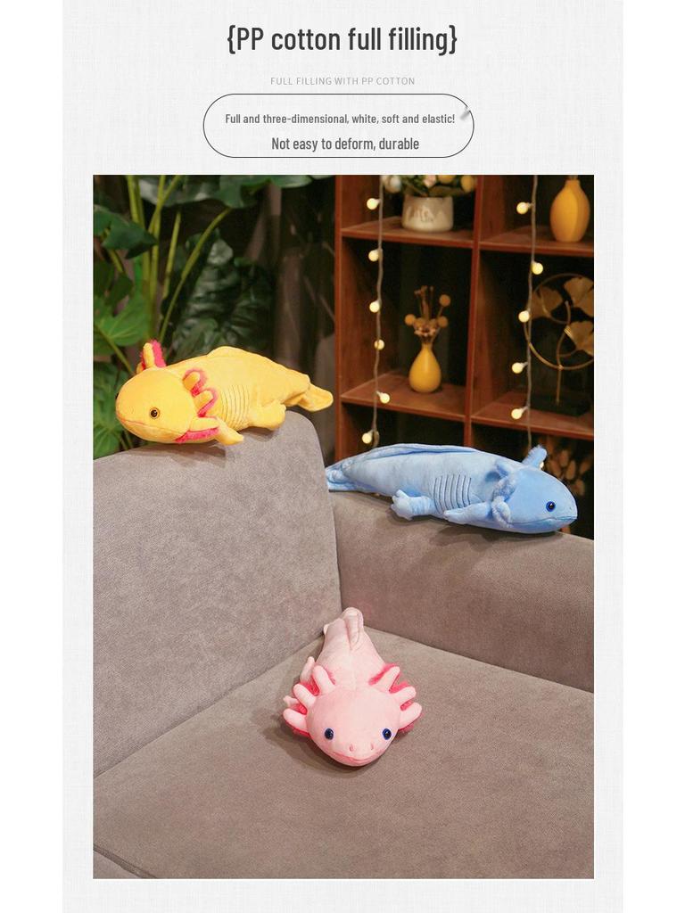 Hexagonal Dinosaur Fish Plush Toy - Colorful Children's Birthday Gift Doll