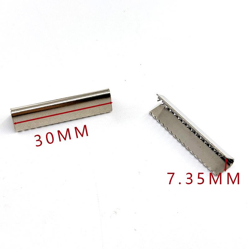 

Металлический зажим для хвоста Ma Zai: Пряжка с мелкими зубцами для багажа, одежды и лент