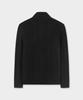 Brooks Brothers Wool Aran Cable Mock Neck Cardigan (Black) (Bbwcmmf404)