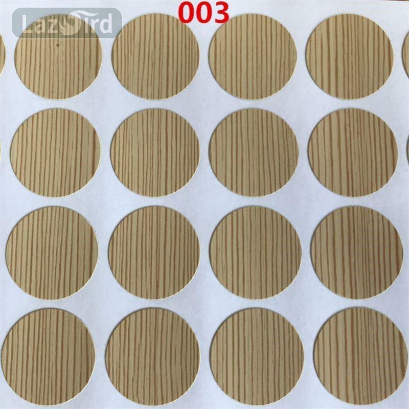 PVC Invisible Dustproof Screw Hole Cover Sticker for Furniture and Wardrobes