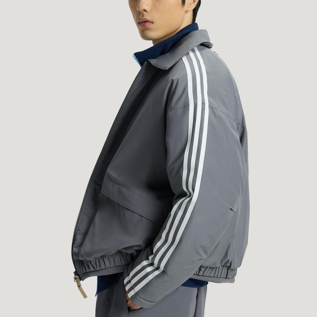 Adidas Originals 3S FW25 Premium Polsterung Sportkragen Locker Langarm Baumwolljacke Herrenjacke KS5337