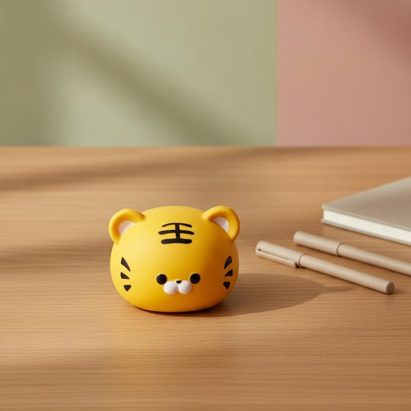 2026 New Mini Cute Tiger Crunchy Squeeze Ball Asmr Anti Stress Hand Relax Gift Toy