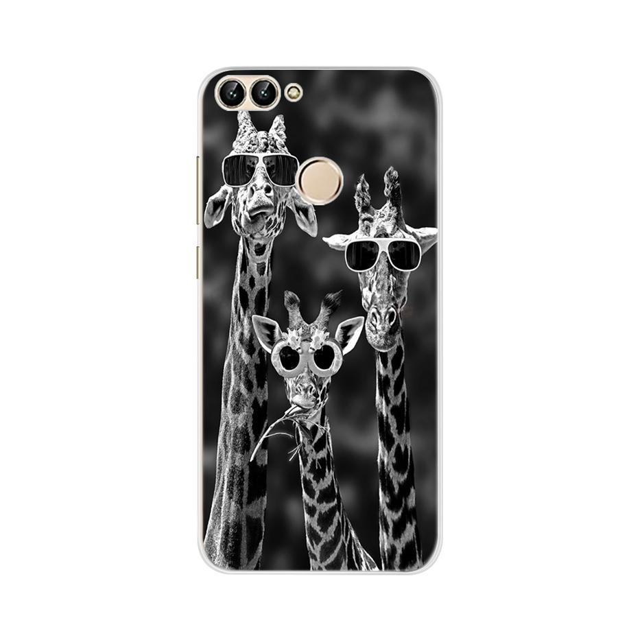 For Huawei P Smart 2018 Case TPU Soft Silicone Back Cover Phone Case For Huawei P Smart 2019 Cover Fundas FIG-LX1 PSmart Case