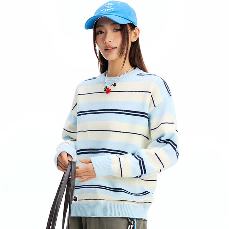 Fingercroxx Unisex Striped Pullover Sweater