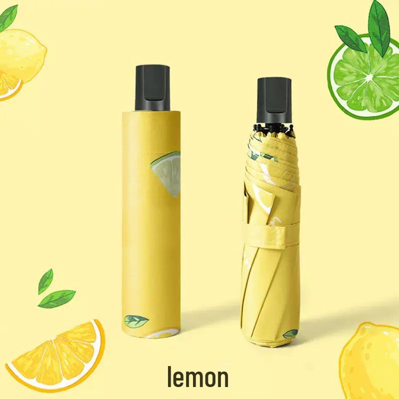 

Зонт от солнца и дождя с двойной функцией в фруктовом стиле и с настраиваемым логотипом