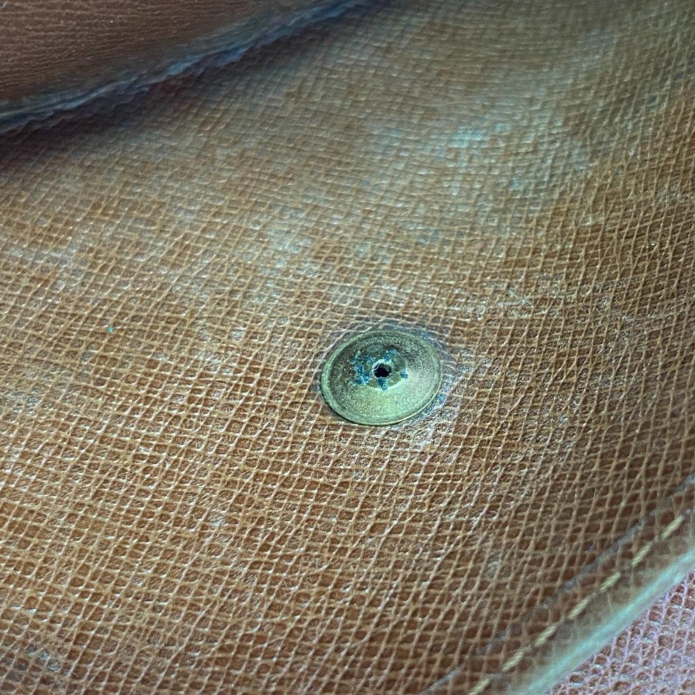 Louis Vuitton M61215 Monogram Monogram Porte Tresor International Tri-fold Wallet Brown Monogram Used