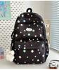 Schoolbag High Value and Lightweight Ins Harajuku Little Star Printed Schoolbag Japanese Ins Sweet Soft Sister Travel Cute Backpack