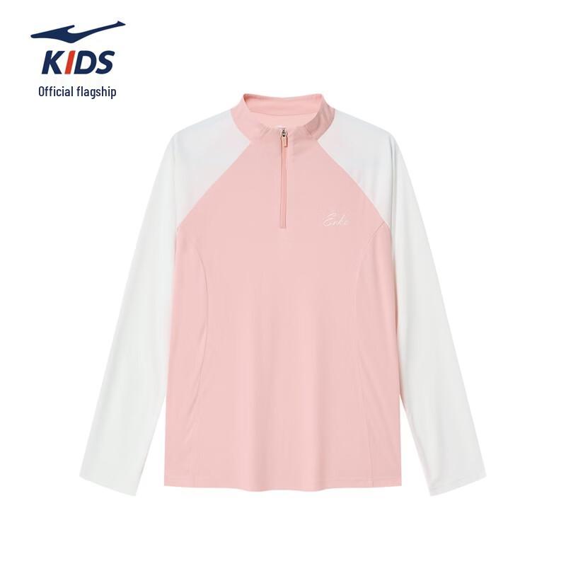 ERKE Girls  Long-Sleeve Quick-Dry T-Shirt 170