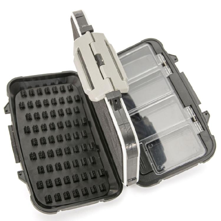Fishing Flies Storage Container Box Four Layers Waterproof Ice Fishing Jigs Box