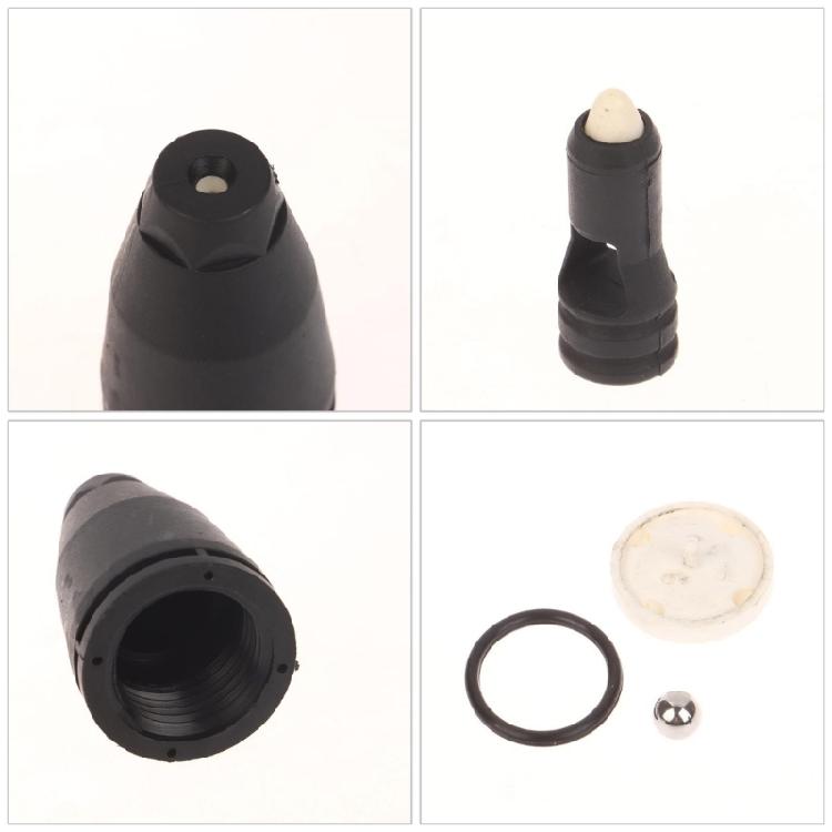 Wand Lances Replacement Rubber Nozzle Head Set Easy Installation Rotary Nozzle Head for Karcher K2 K3