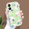 Cute Cartoon Pattern Cream Texture Casing Wavy Edge Soft Silicone Cover Phone Case for Xiaomi Redmi