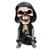 Skeleton Mechanical Harvester Statue Halloween Resin Decoration Gift Holiday