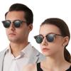 1-2PCS Sunglasses Men Women Brand Design Eye Sun Glasses Women Semi Rimless Classic Men Sunglasses Oculos De Sol UV400